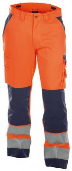 DASSY-Warnschutz, Bundhose BUFFALO orange/dunkelblau