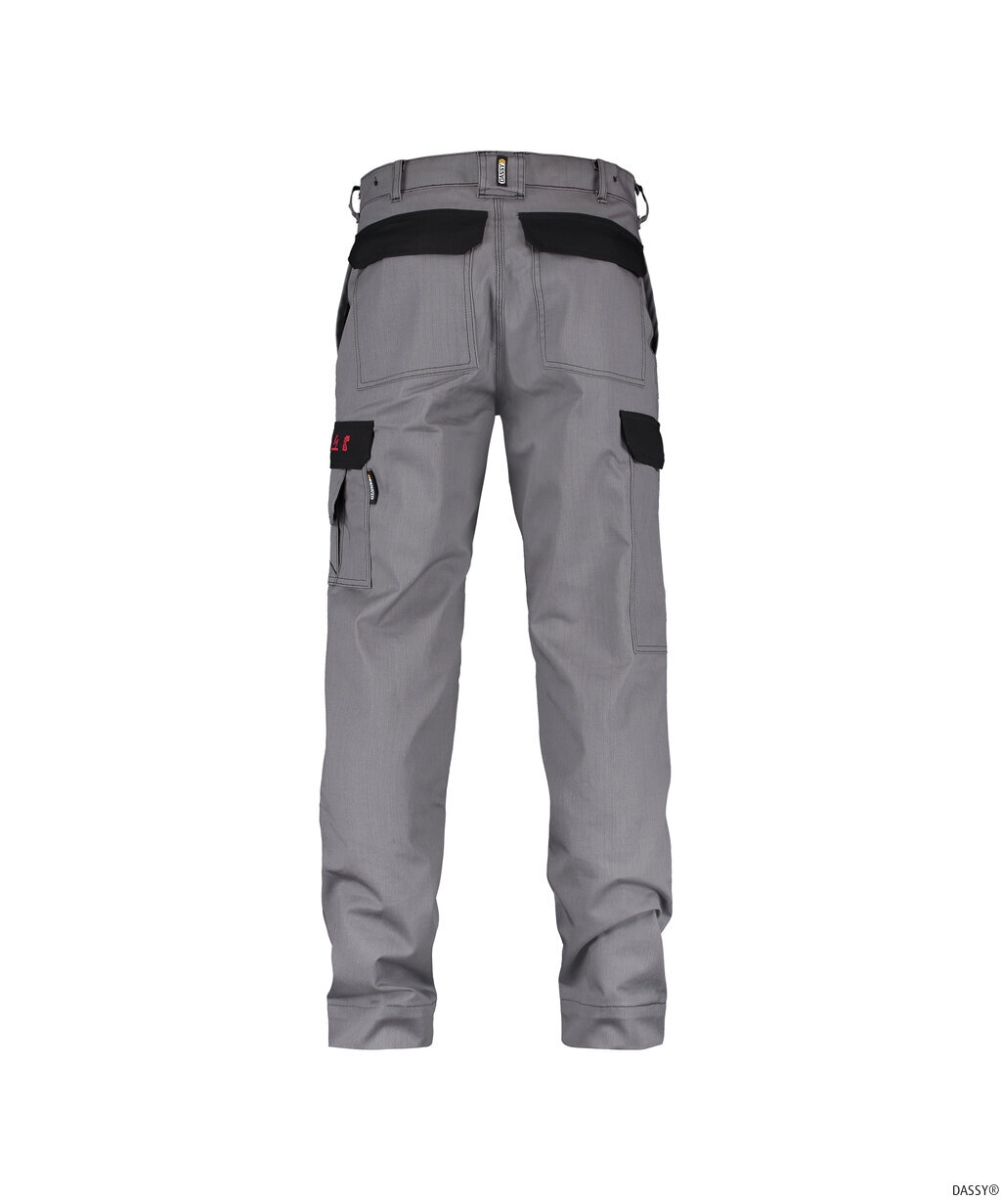 DASSY-Workwear, Bundhose LINCOLN grau/schwarz