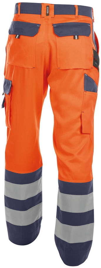 DASSY-Warnschutz, Bundhose LANCESTER , orange/dunkelblau
