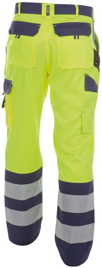DASSY-Warnschutz, Bundhose LANCASTER gelb/dunkelblau