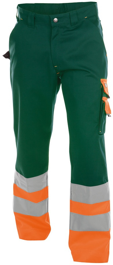 DASSY-Warnschutz-Bundhose OMAHA , grün/orange