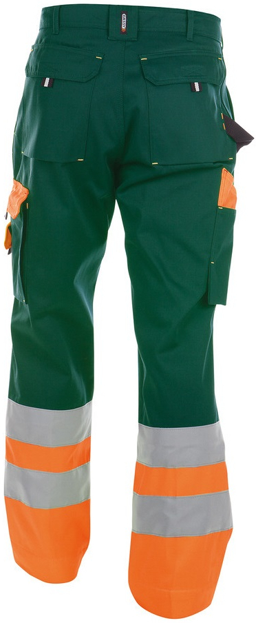 DASSY-Warnschutz-Bundhose OMAHA , grün/orange
