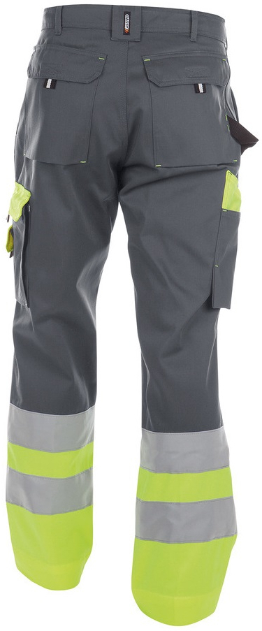 DASSY-Warnschutz, Bundhose OMAHA , grau/gelb