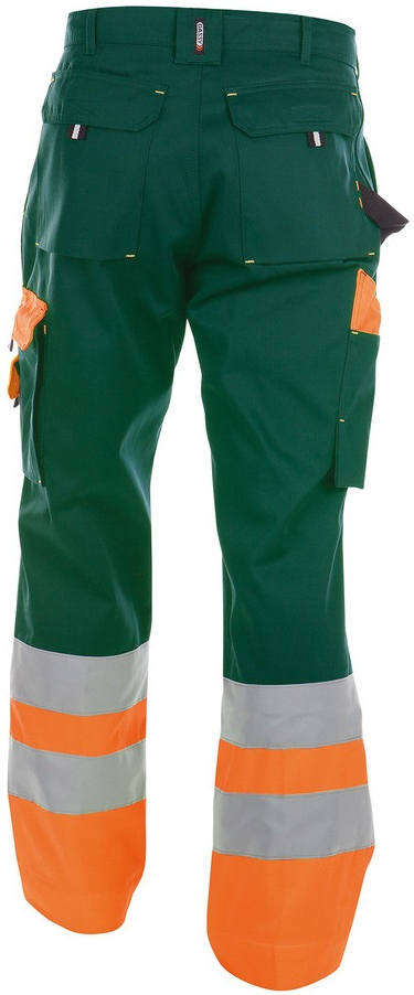 DASSY-Warnschutz, Bundhose "OMAHA" , orange/grn