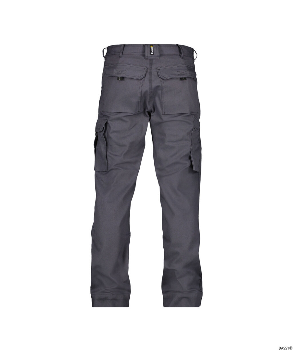 DASSY-Workwear, Bundhose, Canvas, KINGSTON, grau