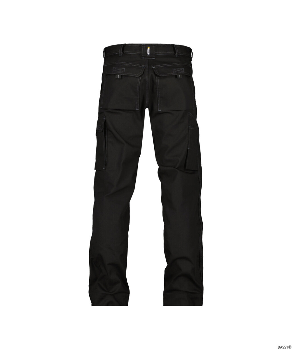DASSY-Workwear, Bundhose, Canvas, KINGSTON, schwarz