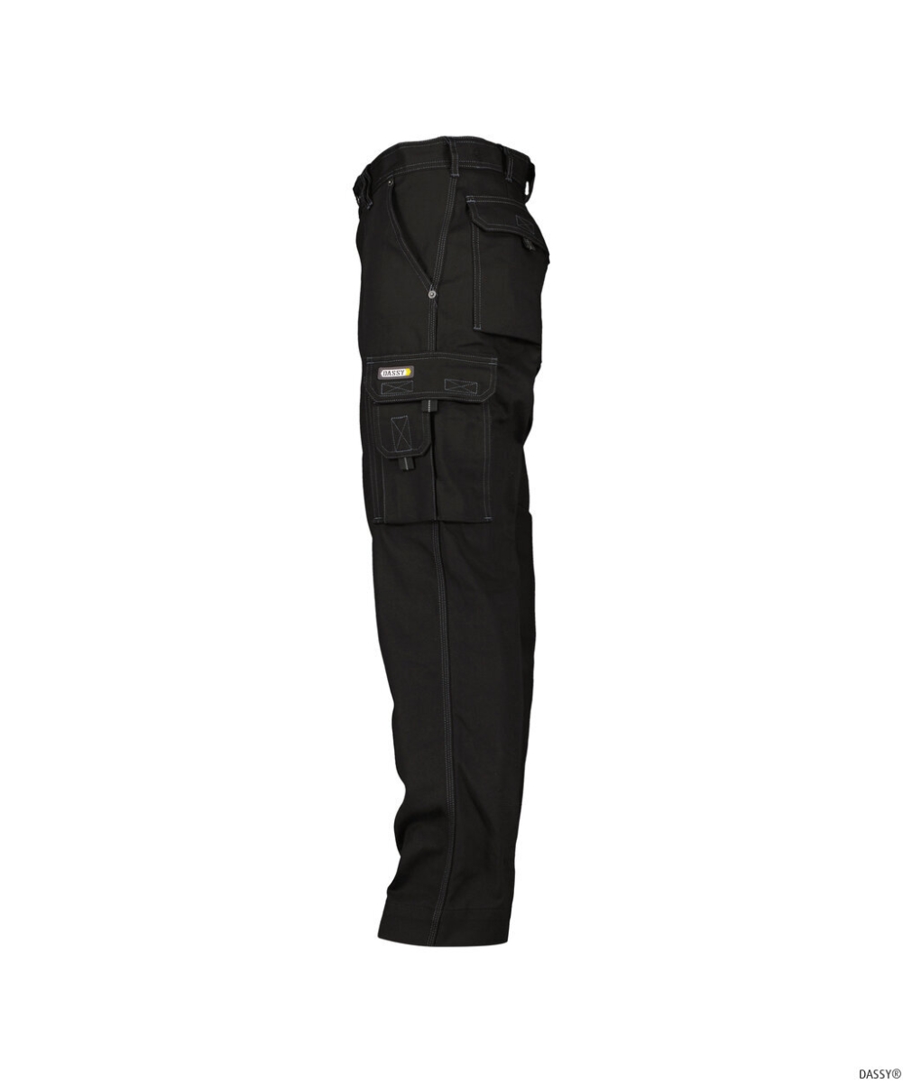 DASSY-Workwear, Bundhose, Canvas, KINGSTON, schwarz