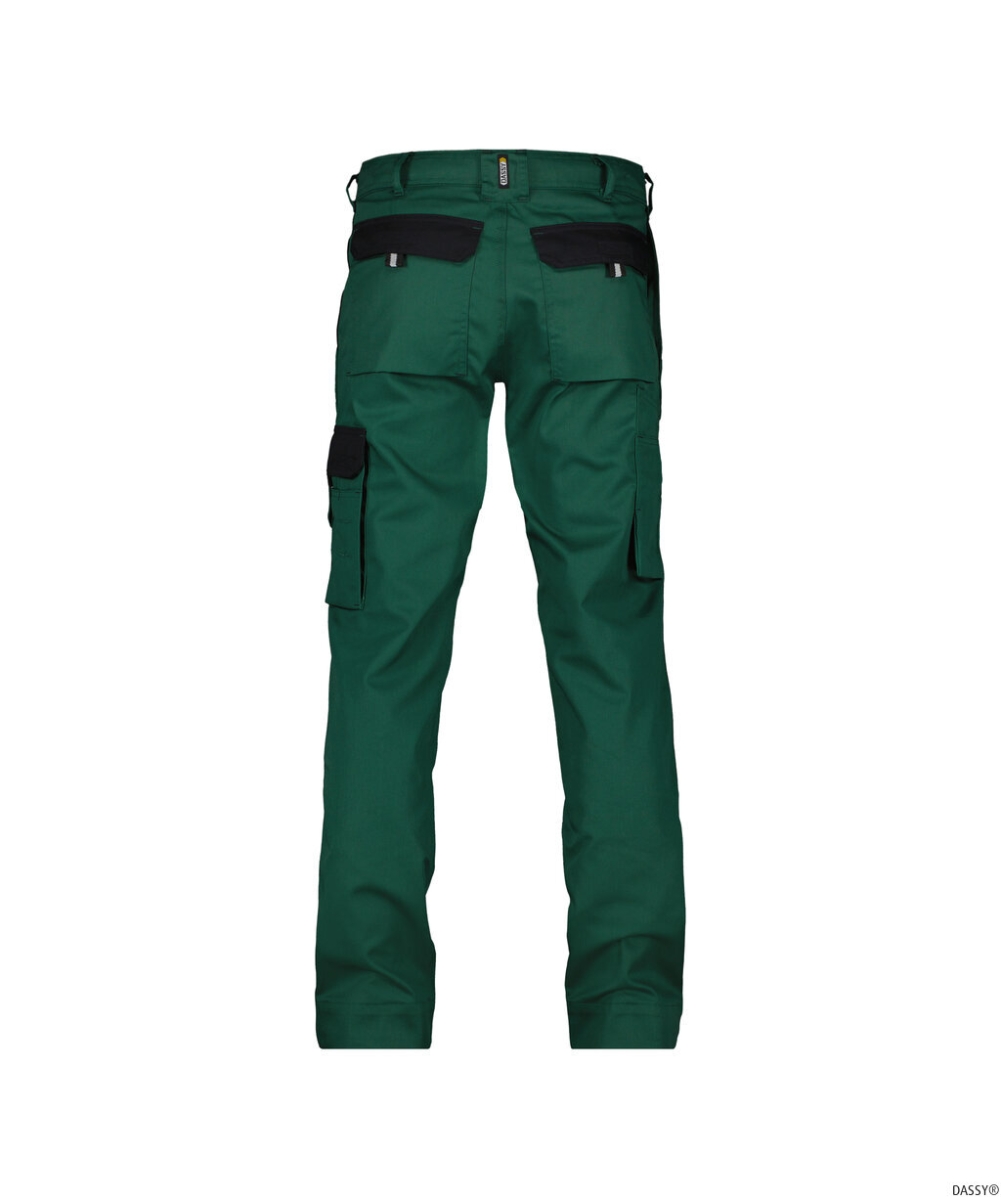 DASSY-Workwear, Bundhose NASHVILLE, , grün/schwarz