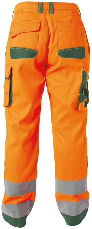 DASSY-Warnschutz, Bundhose CHICAGO , orange/grün
