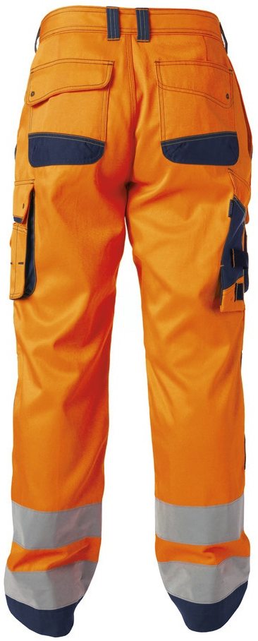 DASSY-Warnschutz, Bundhose CHICAGO , orange/dunkelblau