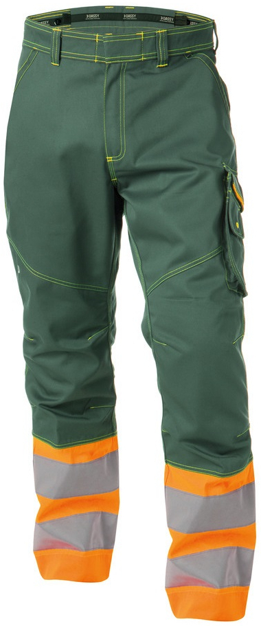 DASSY-Warnschutz, Bundhose PHOENIX , orange/grün