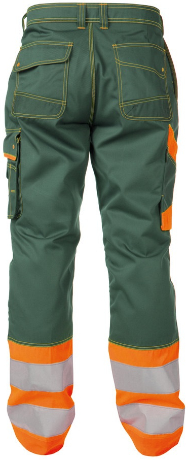 DASSY-Warnschutz, Bundhose PHOENIX , orange/grün