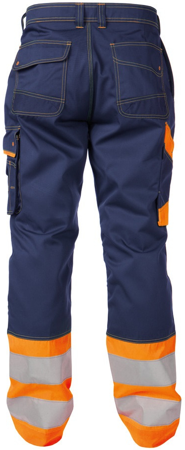 DASSY-Warnschutz, Bundhose PHOENIX , orange/dunkelblau