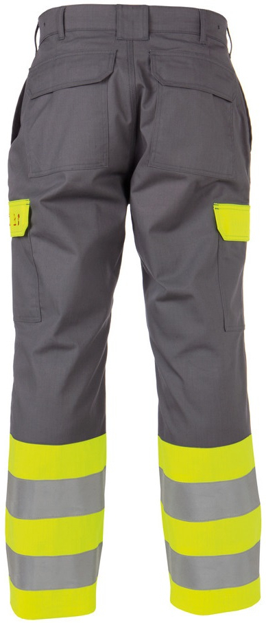 DASSY-Warnschutz, Bundhose LENOX grau/gelb