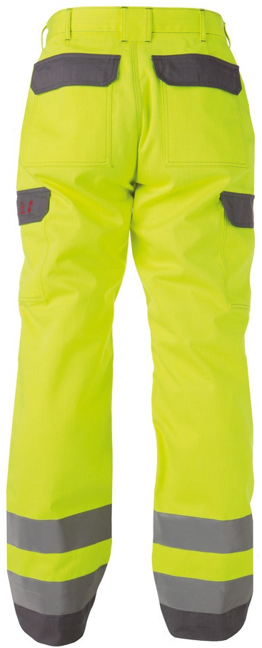 DASSY-Warnschutz, Bundhose MANCHESTER gelb/grau
