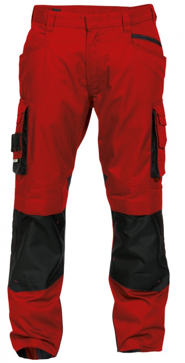 DASSY-Workwear, Bundhose "NOVA",  rot/schwarz