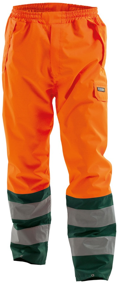 DASSY-Warnschutz, Regen-Bundhose "SOLA",   orange/grn