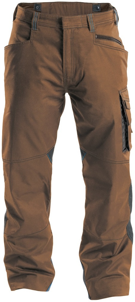 DASSY-Workwear, Bundhose "SPECTRUM",  braun/grau