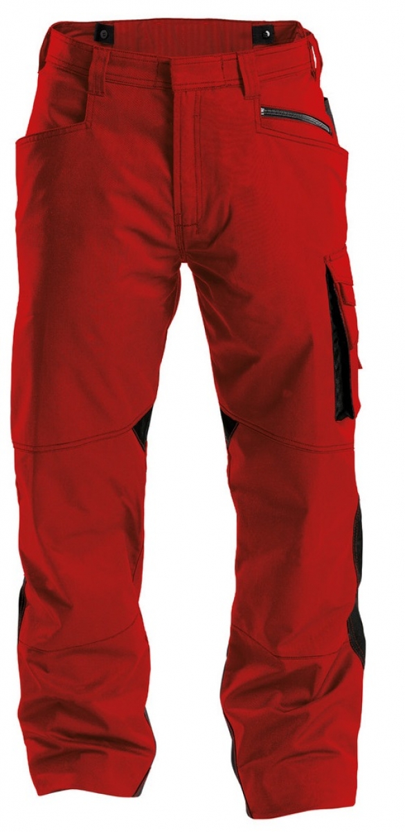 DASSY-Workwear, Bundhose "SPECTRUM",  rot/schwarz