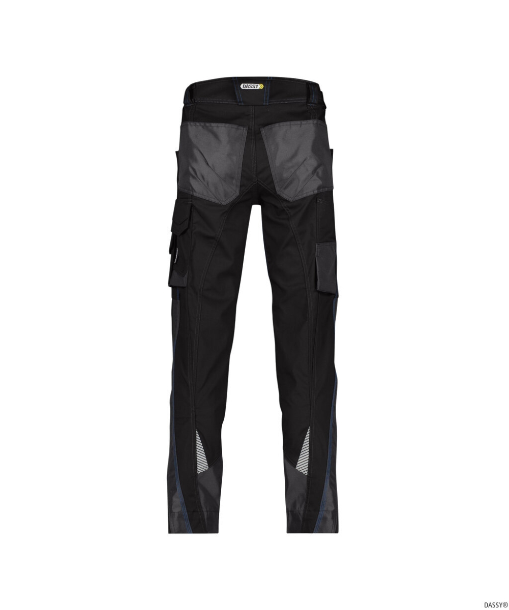 DASSY-Workwear, Bundhose SPECTRUM, schwarz/grau