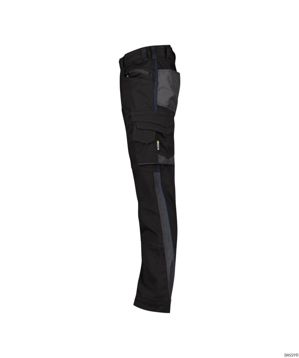 DASSY-Workwear, Bundhose SPECTRUM, schwarz/grau
