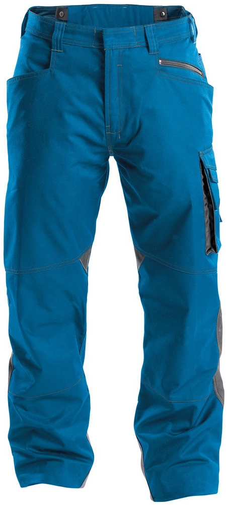 DASSY-Workwear, Bundhose "SPECTRUM",  kornblau/grau