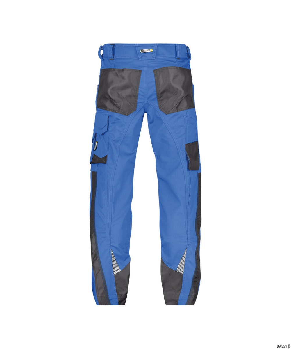 DASSY-Workwear, Bundhose SPECTRUM, kornblau/grau