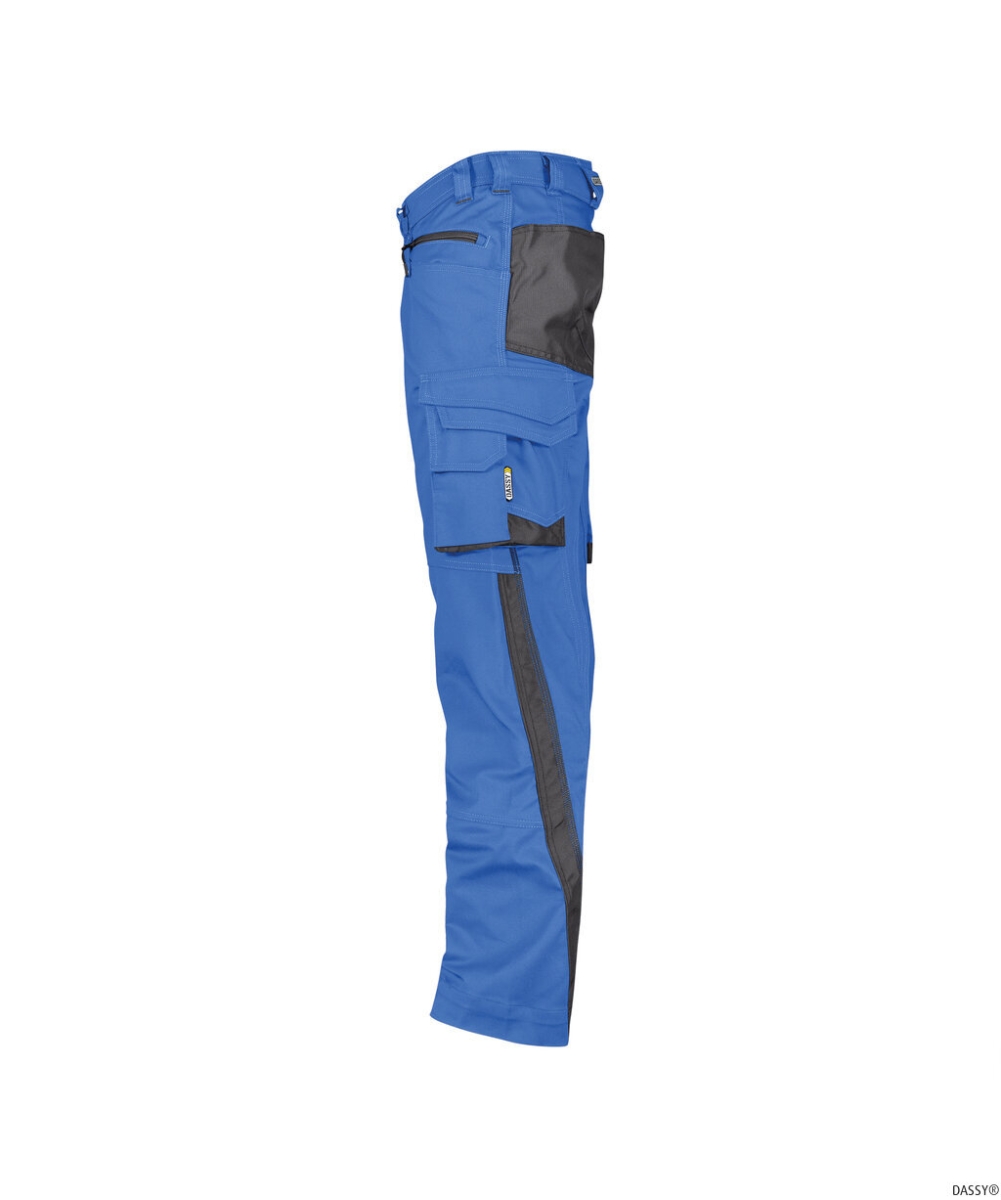 DASSY-Workwear, Bundhose SPECTRUM, kornblau/grau
