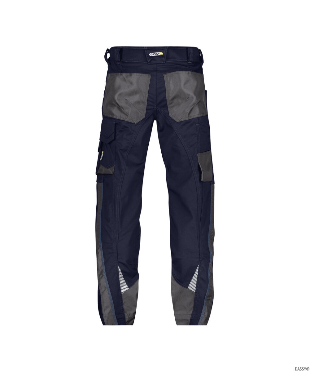 DASSY-Workwear, Bundhose SPECTRUM, dunkelblau/anthrazit