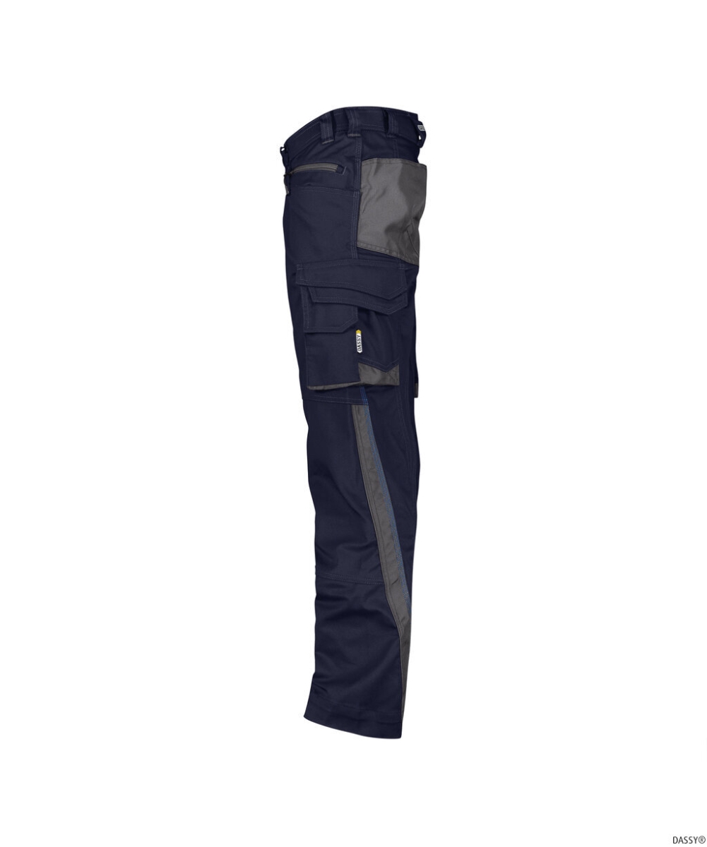 DASSY-Workwear, Bundhose SPECTRUM, dunkelblau/anthrazit