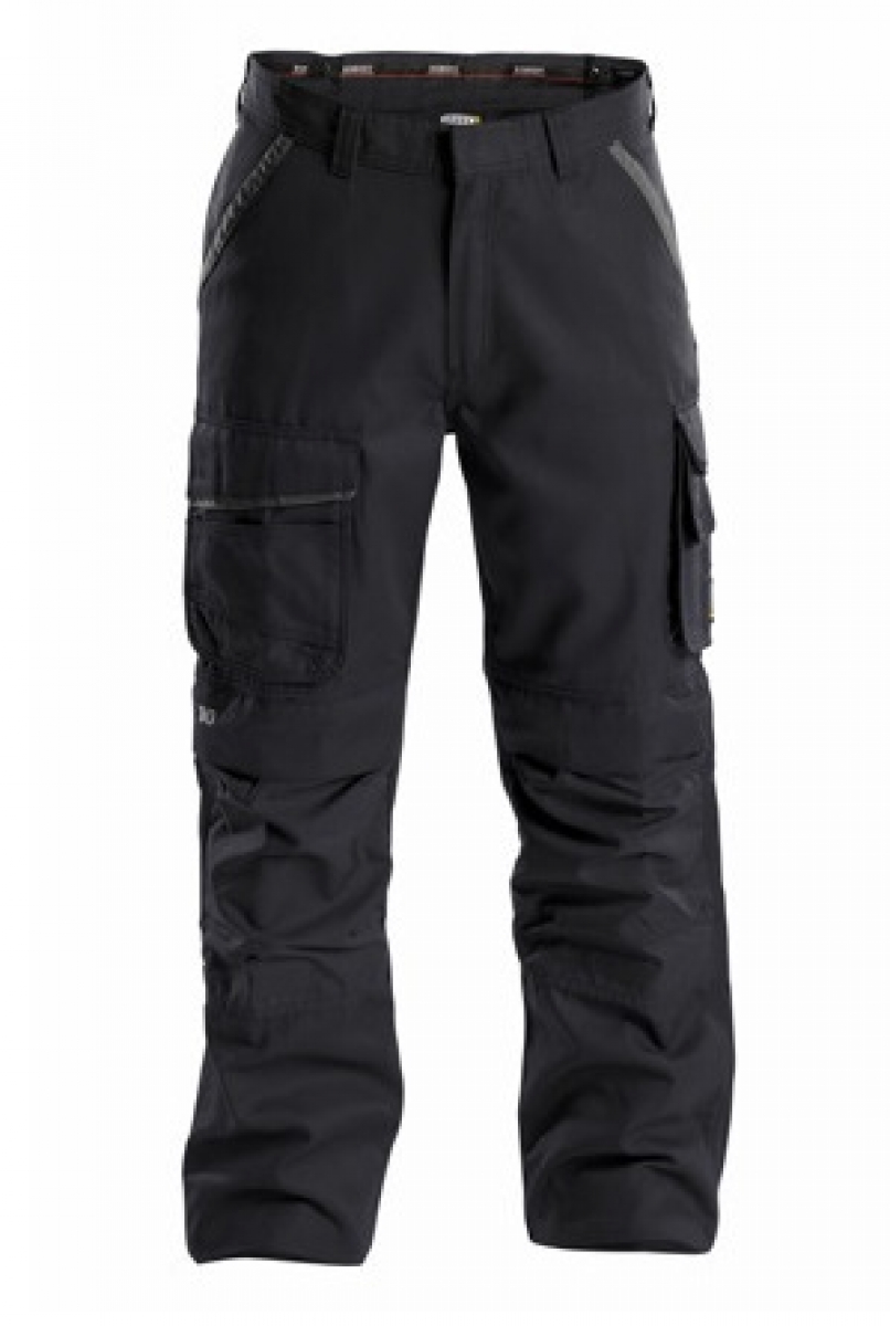 DASSY-Workwear, Bundhose "CONNOR",  schwarz/grau