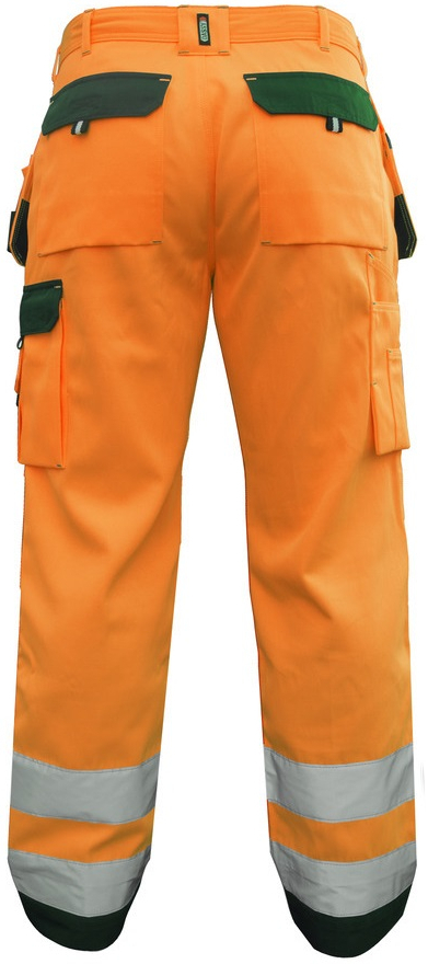 DASSY-Warnschutz, Bundhose, "GLASGOW",  orange/grn