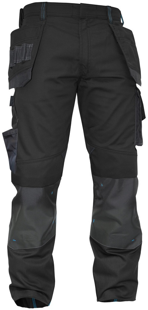 DASSY-Workwear, Bundhose "MAGNETIC",  schwarz/grau