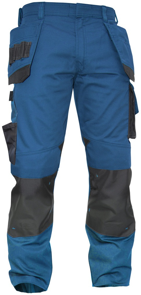 DASSY-Workwear, Bundhose "MAGNETIC",  kornblau/grau