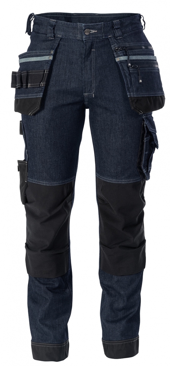 DASSY-Workwear, Multitaschen-Stretch-Jeans mit Kniepolstertaschen
