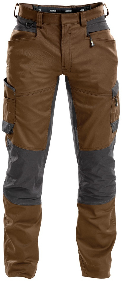 DASSY-Workwear, Bundhose "HELIX", braun/grau