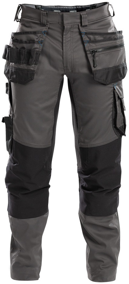 DASSY-Workwear, Bundhose "FLUX", grau/schwarz