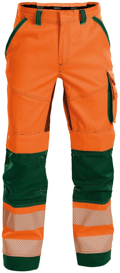 DASSY-Warnschutz, Bundhose "ODESSA" , orange/grn