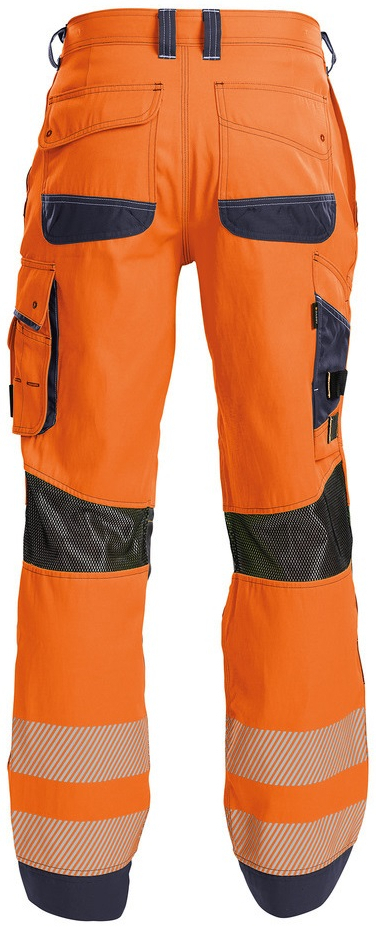 DASSY-Warnschutz, Bundhose ODESSA , orange/dunkelblau