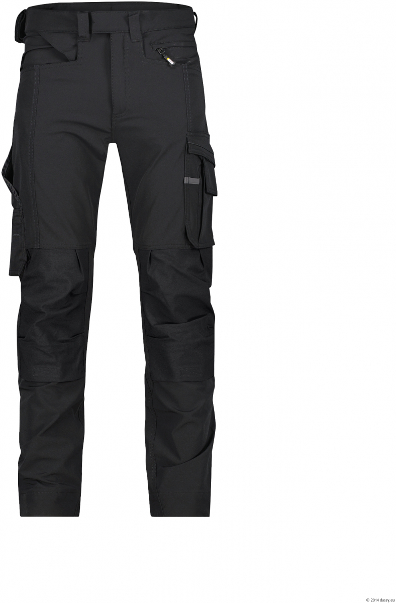 DASSY-Stretch-Arbeitshose, IMPAX, schwarz