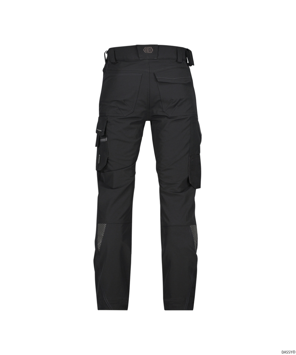 DASSY-Stretch-Arbeitshose, IMPAX, schwarz