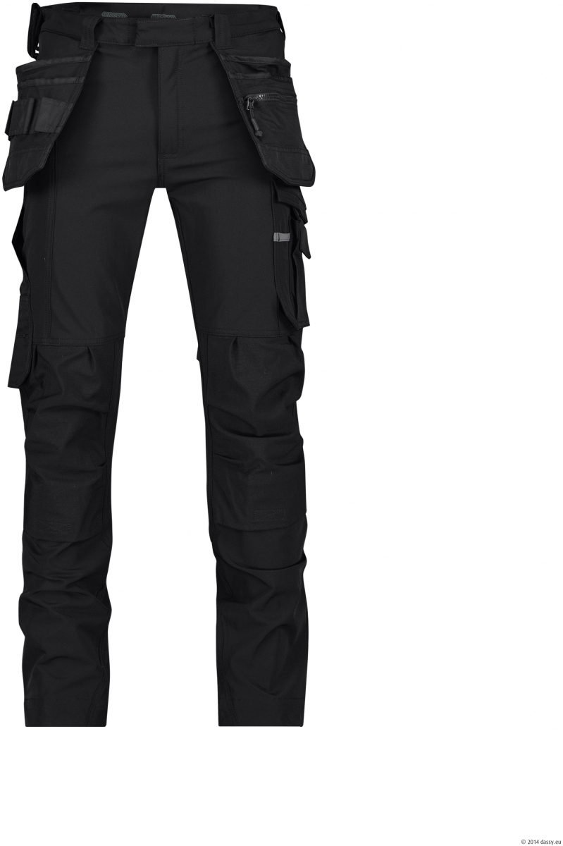 DASSY-Stretch-Arbeitshose MATRIX, schwarz