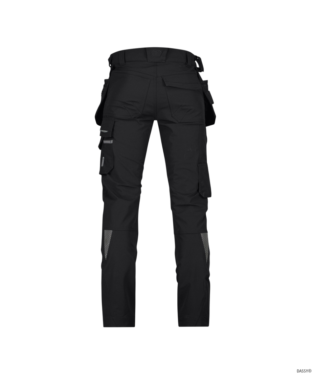 DASSY-Stretch-Arbeitshose MATRIX, schwarz