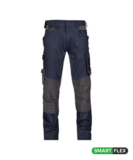 DASSY-Stretch-Arbeitshose mit Kniepolstertaschen DYNAX NEXT, 245 g/m², nachtblau/anthrazitgrau