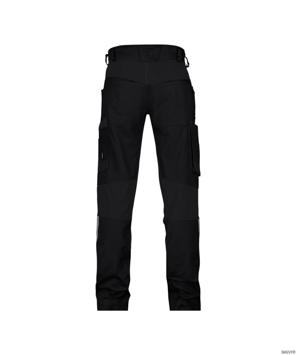 DASSY-Stretch-Arbeitshose HELIX NEXT, schwarz