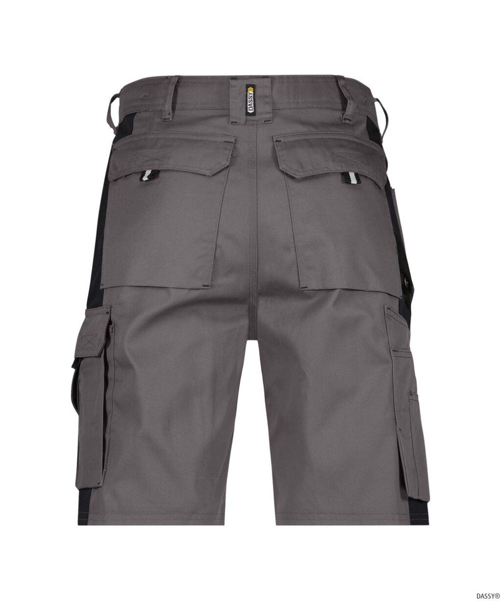 DASSY-Shorts MONZA, , grau/schwarz