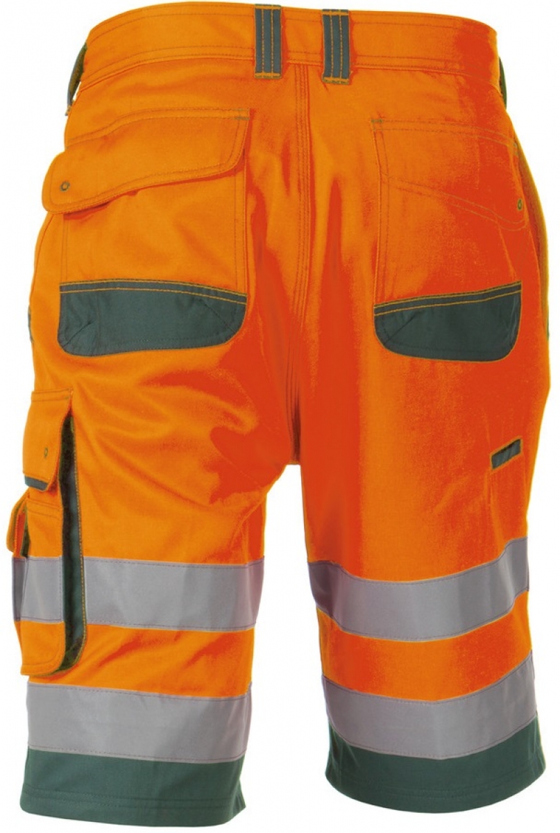 DASSY-Warnschutz, Shorts "LUCCA" orange/grn