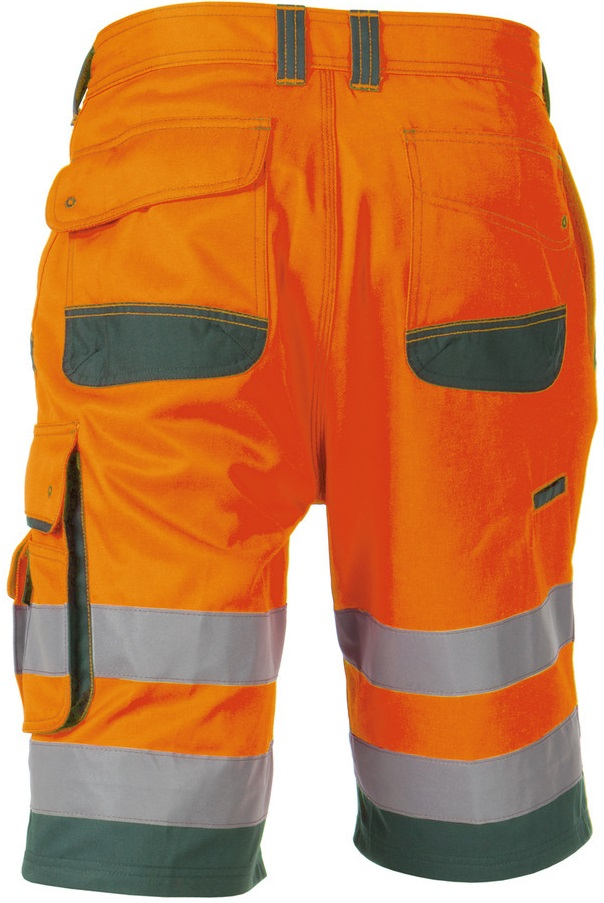 DASSY-Warnschutz, Shorts LUCCA orange/grün