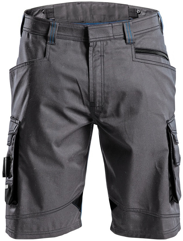 DASSY-Shorts "COSMIC",  grau/schwarz