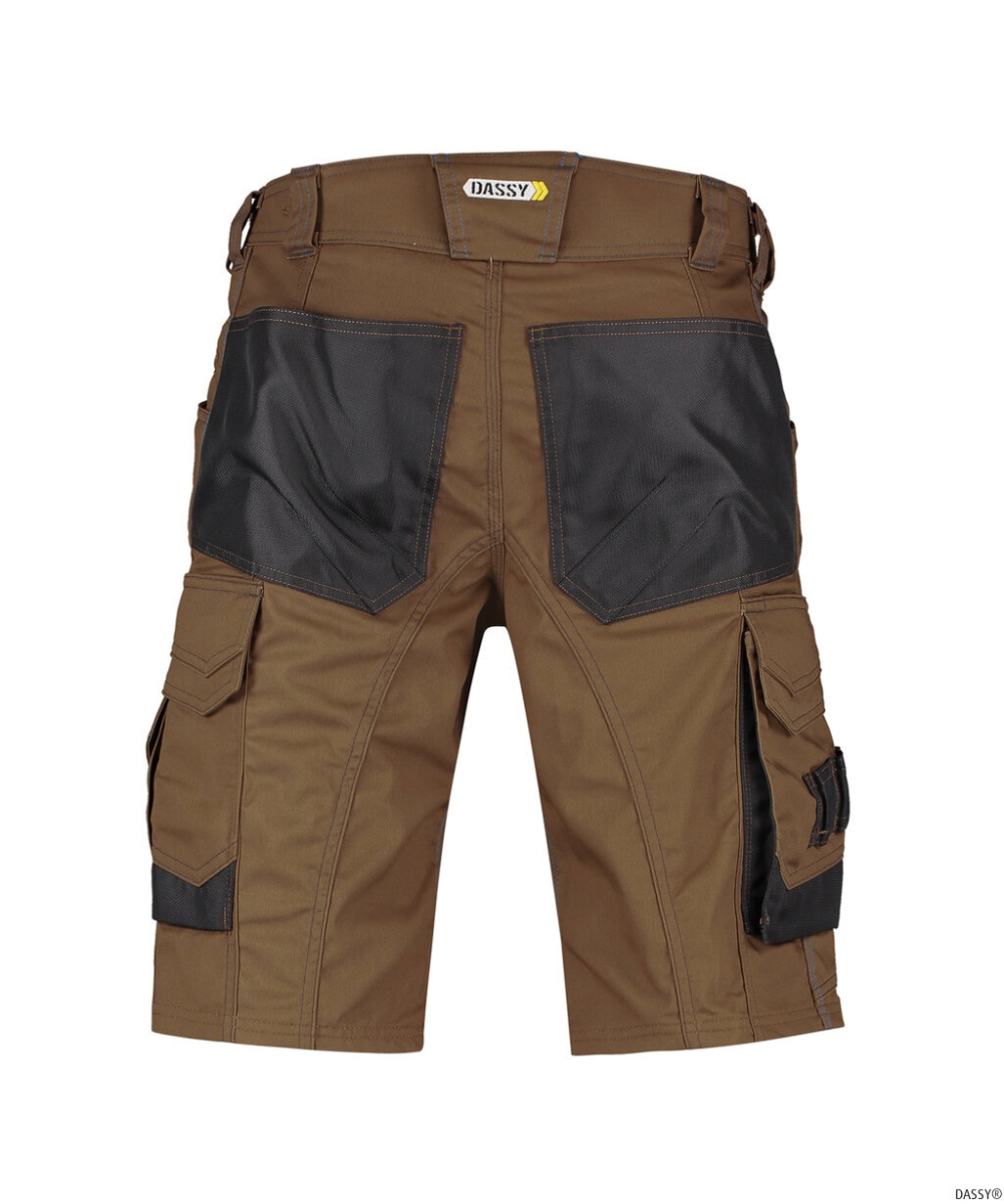 DASSY-Shorts COSMIC, braun/grau